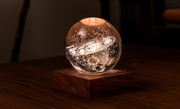 Gingko Amber Crystal Light - Solar System