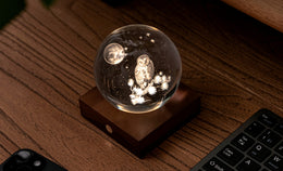 Gingko Amber Crystal Light - The Owl Moon