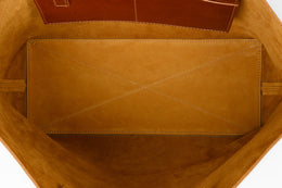 Moore and Giles Welden Tote - Vail Chestnut & Douglas Cognac