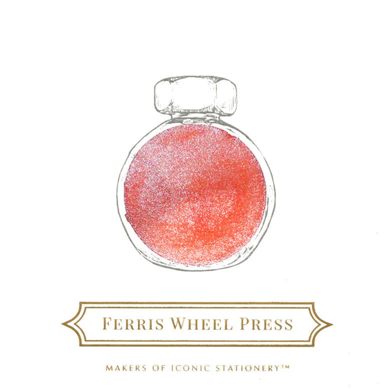 Ferris Wheel Press Fountain Pen Ink (38ml) - Wonderland in Coral