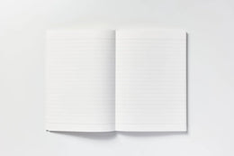 Nakabayashi YU-SARI Notebook - B5 8mm Line (Black)