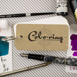 Col-o-ring Ink Testing Book (Standard Size)