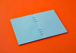 PLOTTER Blue Paper 2mm Grid Quadrant Graph 80sheets - Mini Size