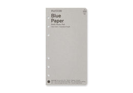 PLOTTER Blue Paper 2mm Grid Quadrant Graph 80sheets - Mini Size