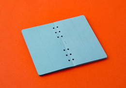 PLOTTER Blue Paper 2mm Grid Quadrant Graph 80sheets - Mini Size