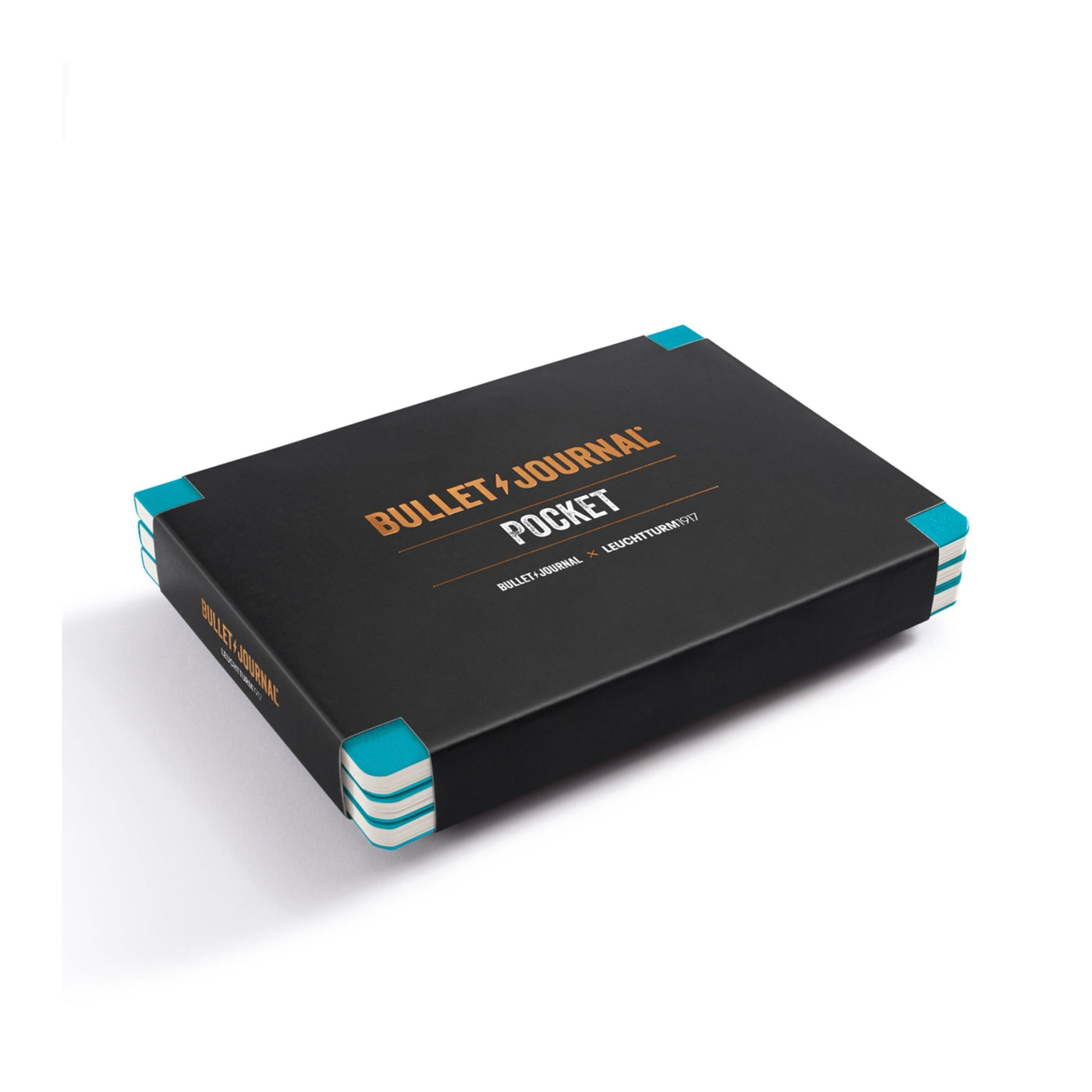 LEUCHTTURM1917 Bullet Journal Pocket, pack of 3 - Turquoise
