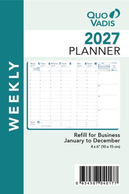 Quo Vadis 2027 Business Refill