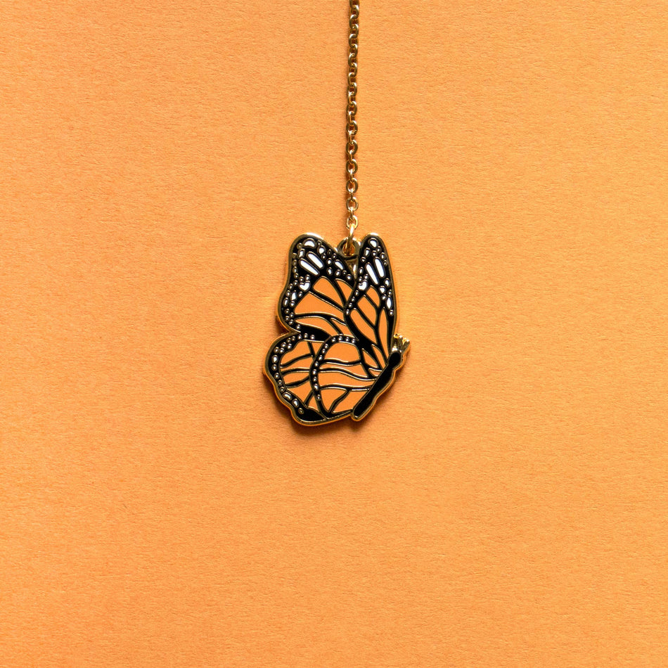 Butterfly Enamel Bookmark
