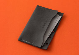 PLOTTER Leather Card Case Double Pockets - Mini 5 Size