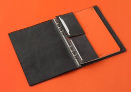 PLOTTER Leather Card Case Double Pockets - Mini 5 Size