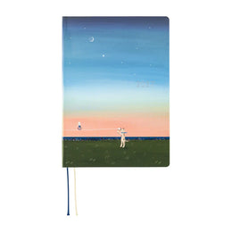Hobonichi Techo 2027 HON A5 Hiroko Kubota: String Telephone Until the Moon is Full