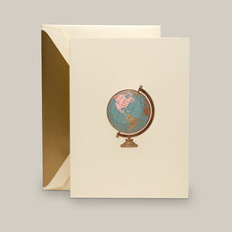 Crane Vintage Globe Note