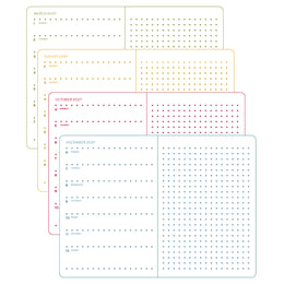 LEUCHTTURM1917 2027 Colourful Seasons Weekly Planner & Notebook - Summer
