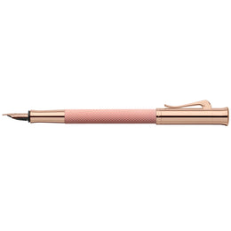 Graf Von Faber Castell Guilloche Fountain Pen - Rose Blush