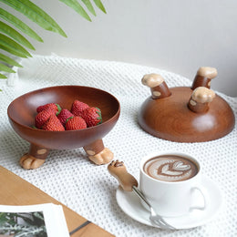 Senser Woodcraft Three Paws Wooden Tray