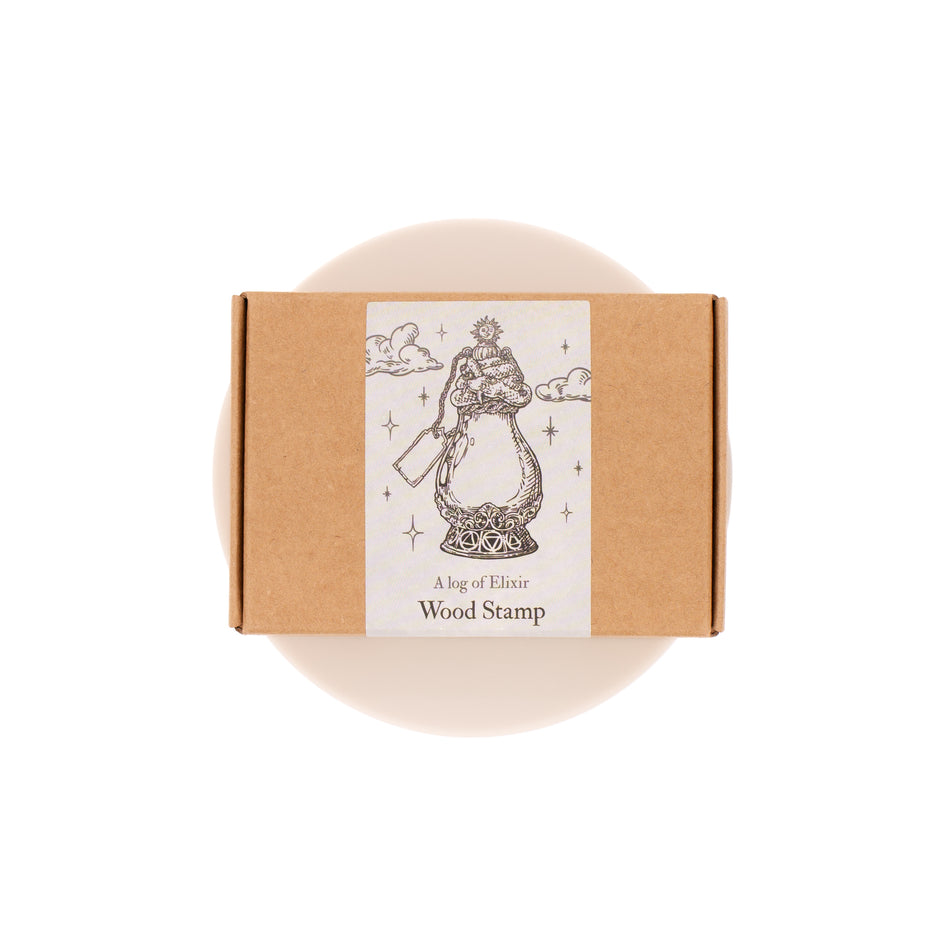 Dominant Industry Wood Stamp - Log of Elixir