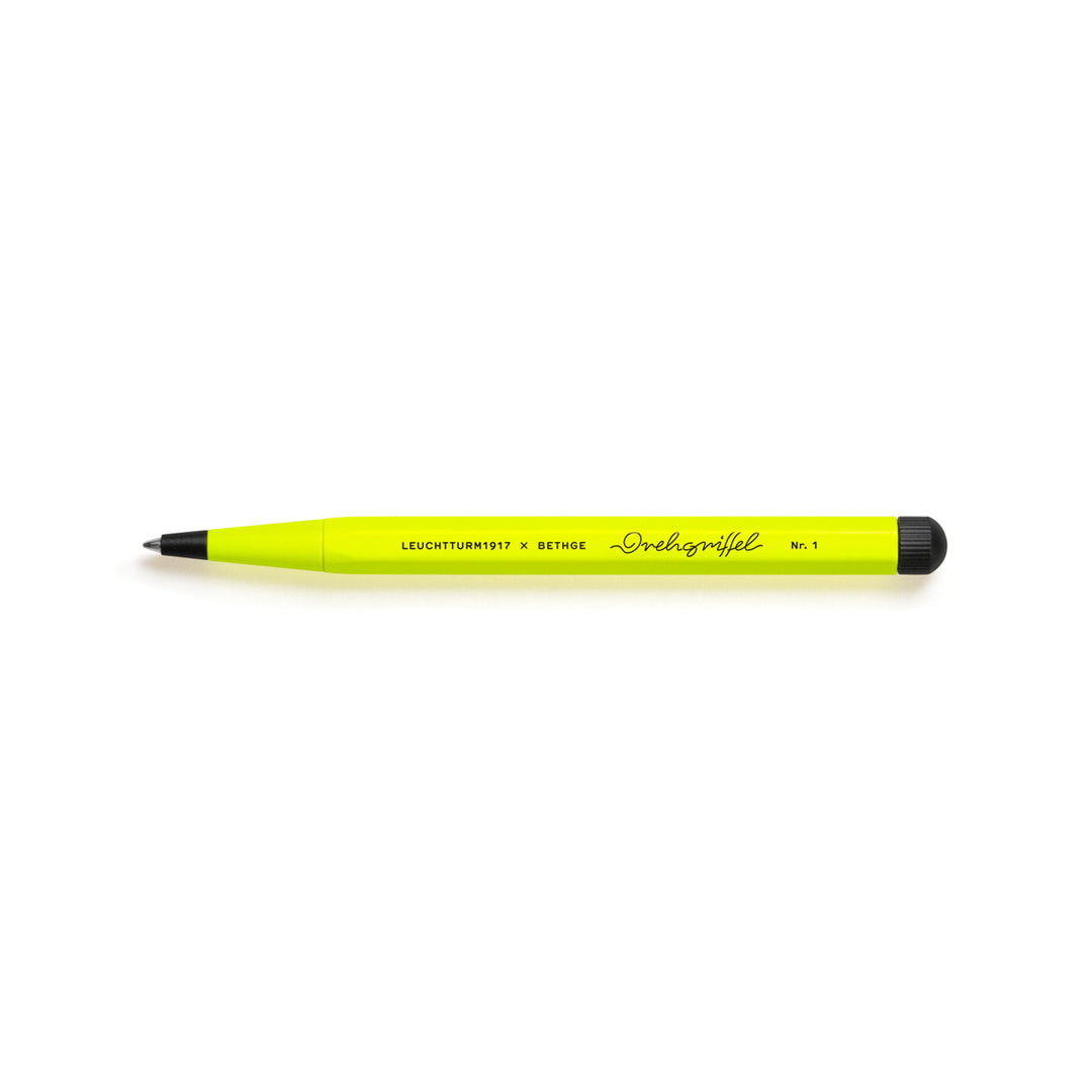 LEUCHTTURM1917 Drehgriffel Nr. 1, Ballpoint, Luminous Yellow - Luminous Edition