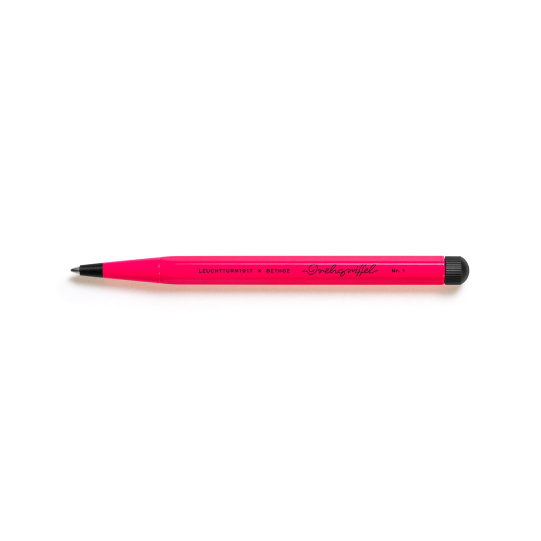 LEUCHTTURM1917 Drehgriffel Nr. 1, Ballpoint,Luminous Pink - Luminous Edition