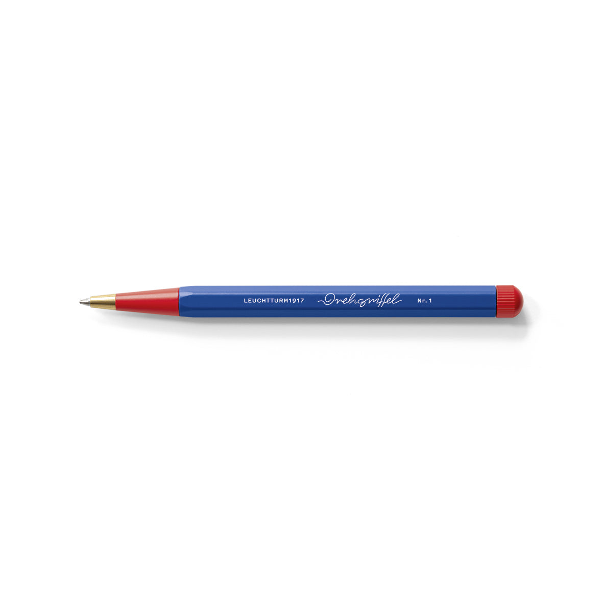 LEUCHTTURM1917 Blue/Red, Drehgriffel Nr. 1 Ballpoint Bauhaus Edition