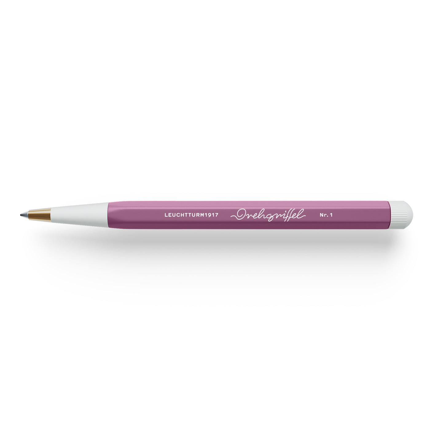 LEUCHTTURM1917 Drehgriffel Nr. 1 Gel Twist pen, black ink- Dusty Rose Pink