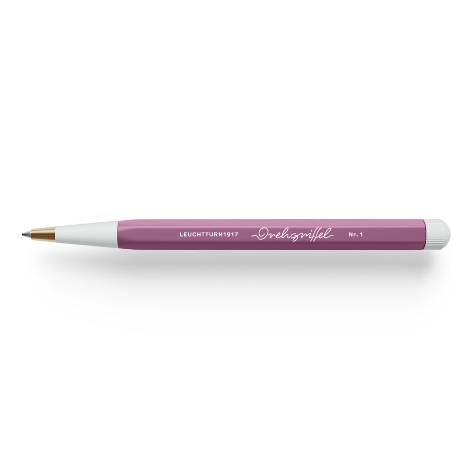 LEUCHTTURM1917 Drehgriffel Nr. 1 Gel Twist pen, black ink- Dusty Rose Pink