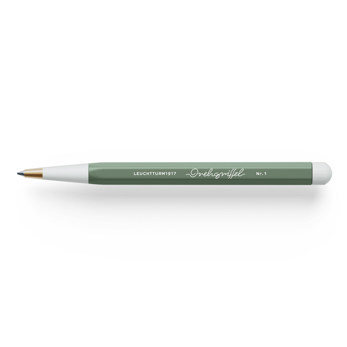 LEUCHTTURM1917 Drehgriffel Nr. 1, Ballpoint pen with royal blue ink - Olive Green