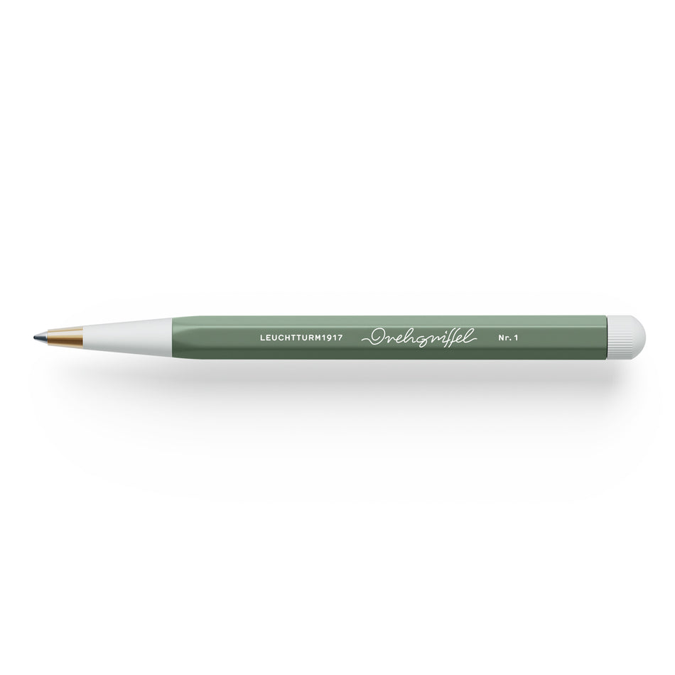 LEUCHTTURM1917 Drehgriffel Nr. 1, Ballpoint pen with royal blue ink - Olive Green