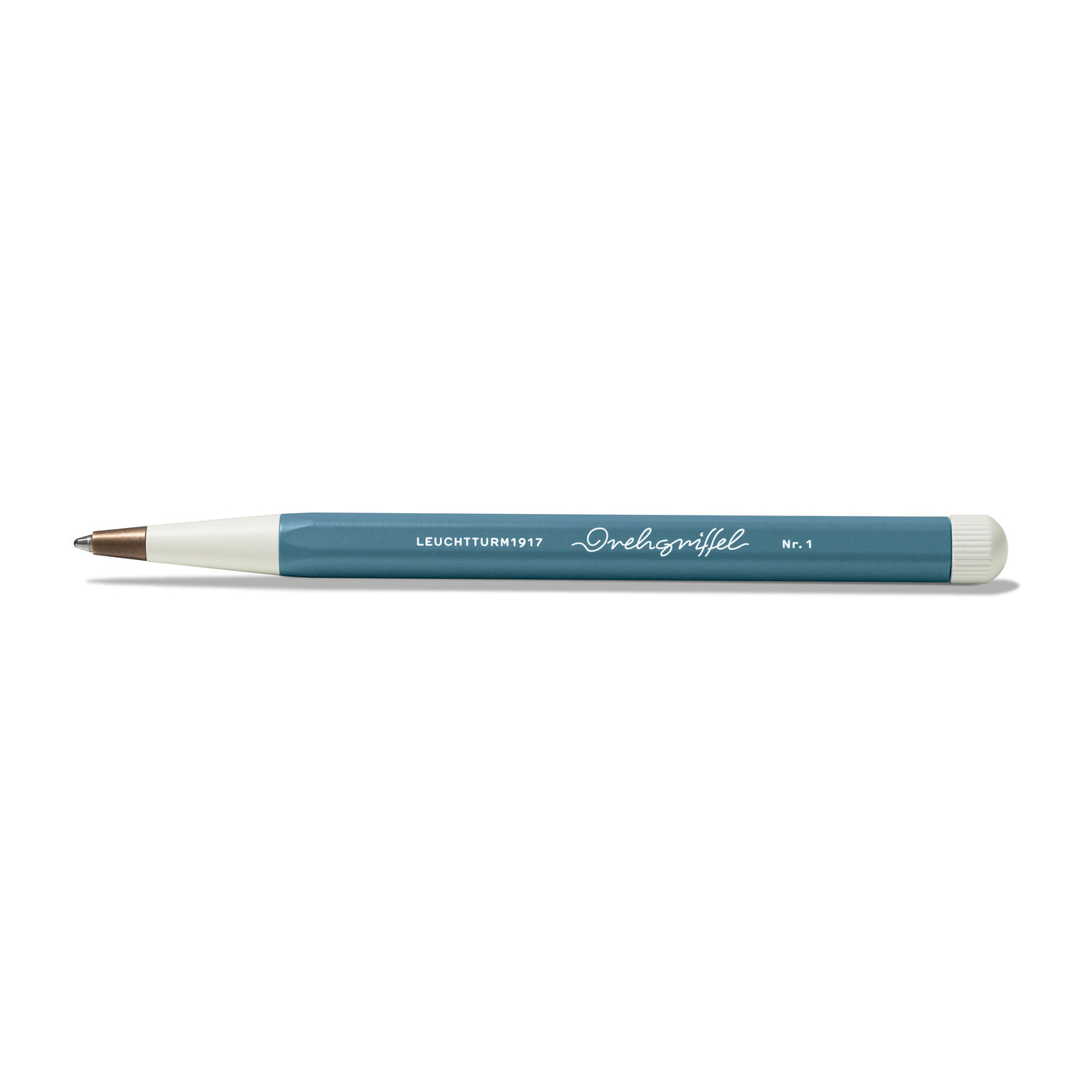 LEUCHTTURM1917 Drehgriffel Nr. 1, Ballpoint pen with royal blue ink - Stone Blue