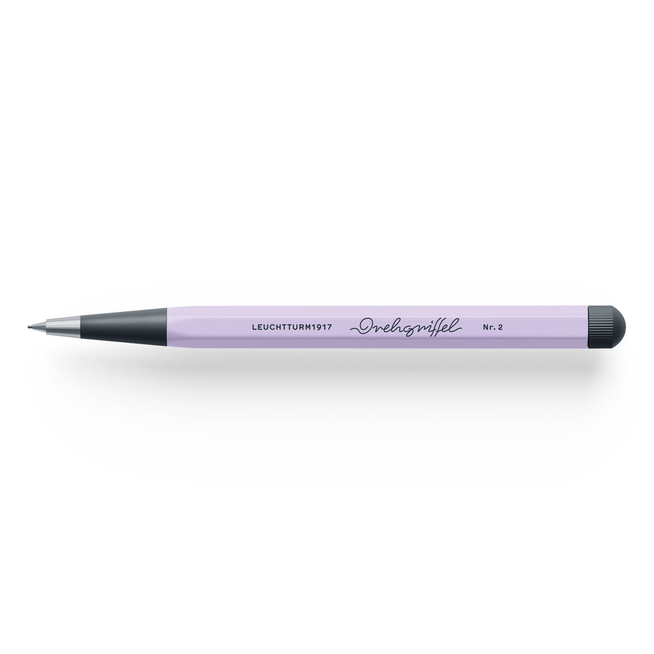 LEUCHTTURM1917 Drehgriffel Nr. 2, mechanical pencil with graphite lead - Lilac Purple
