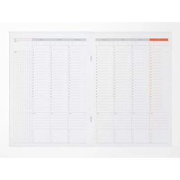 Luddite Function Notebook B5 - Weekly Planner