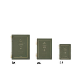 Kleid Marechal Notebook B7- Olive Drab