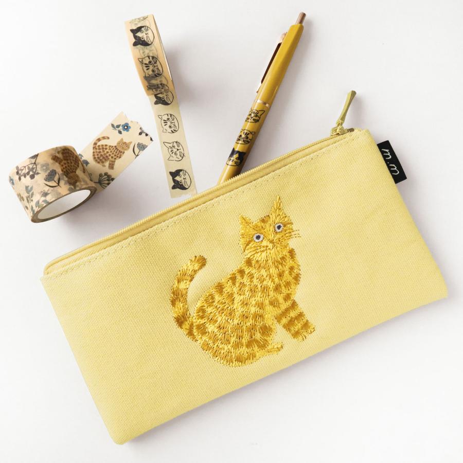 Matoka Miyuki Matsuo Embroidered Pen Case - Rosette