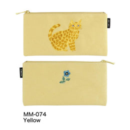 Matoka Miyuki Matsuo Embroidered Pen Case - Rosette