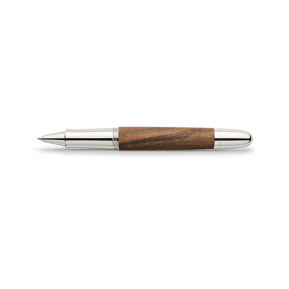 Graf Von Faber-Castell Classic Magnum Rollerball - Walnut Wood