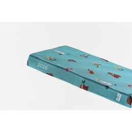 Hobonichi Techo 2026 HON A6 - Bow & Tie In the Forest