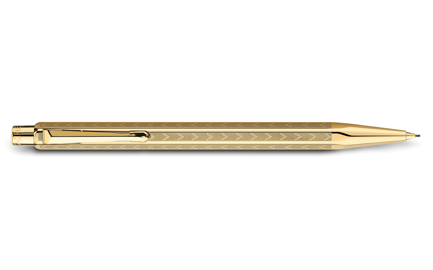 Caran d'Ache Ecridor Chevron Gold Mechanical Pencil 0.7