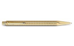Caran d'Ache Ecridor Chevron Gold Mechanical Pencil 0.7