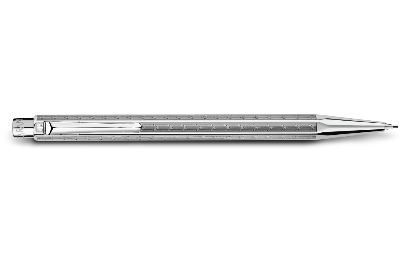 Caran D'ache Ecridor Platinum-coated 0.7 Mechanical Pencil - Chevron