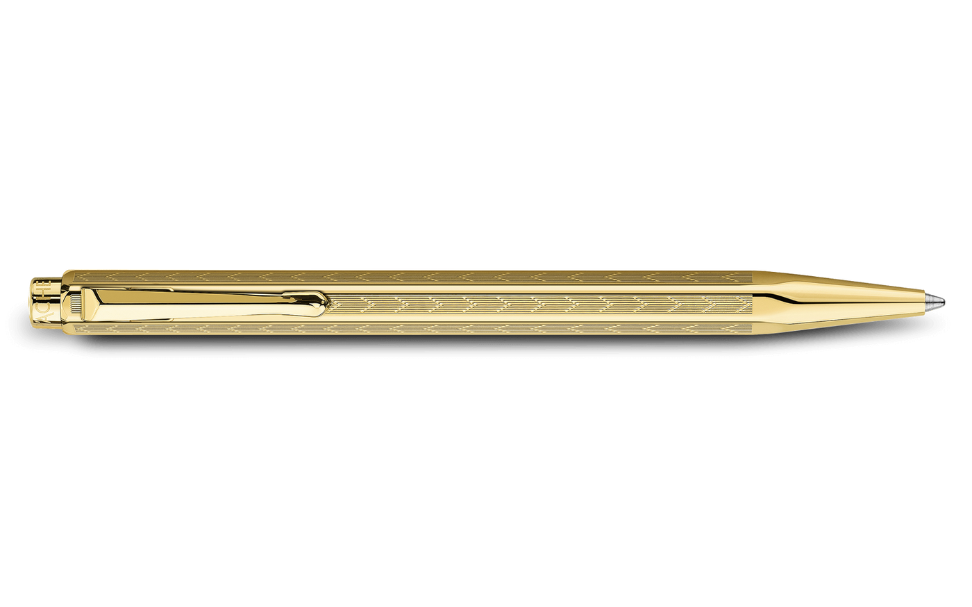 Caran d'Ache Ecridor Chevron Gold Ballpoint