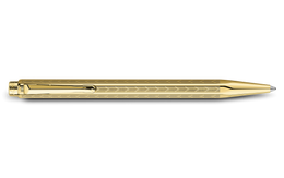 Caran d'Ache Ecridor Chevron Gold Ballpoint