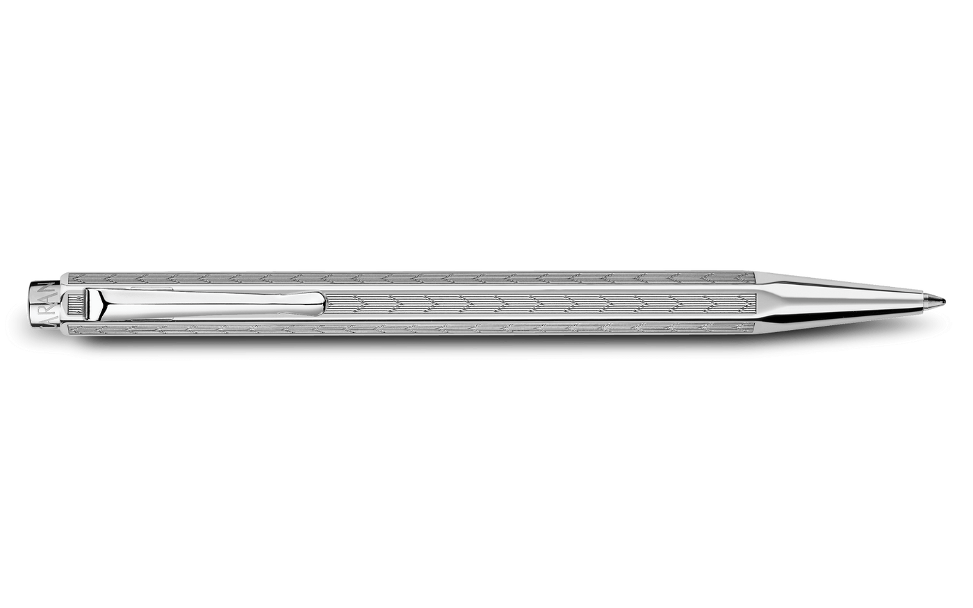 Caran D'ache Ecridor Platinum-coated Ballpoint - Chevron