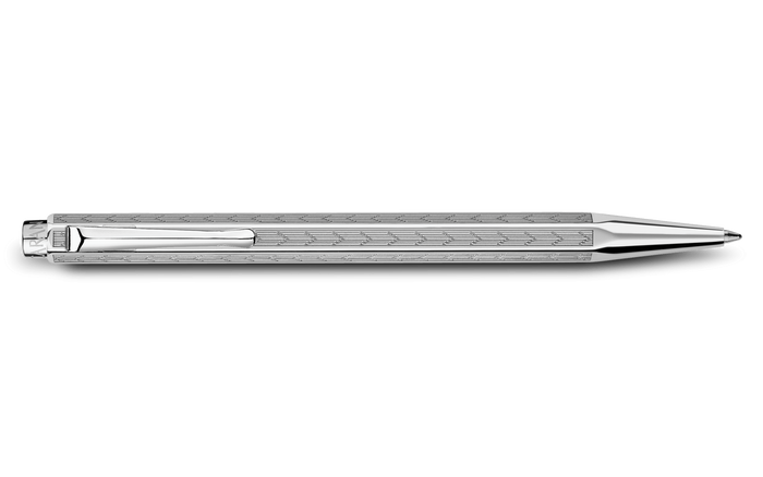 Caran D'ache Ecridor Platinum-coated Ballpoint - Chevron