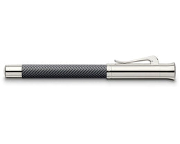 Graf Von Faber Castell Guilloche Fountain Pen - Cisele Anthracite