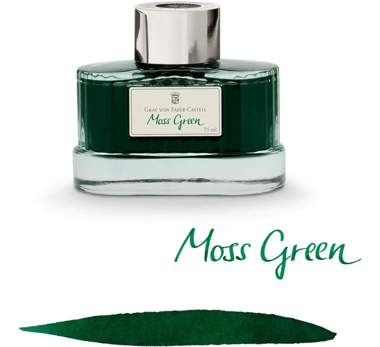 Graf Von Faber Castell Bottled Ink 75ml - Moss Green