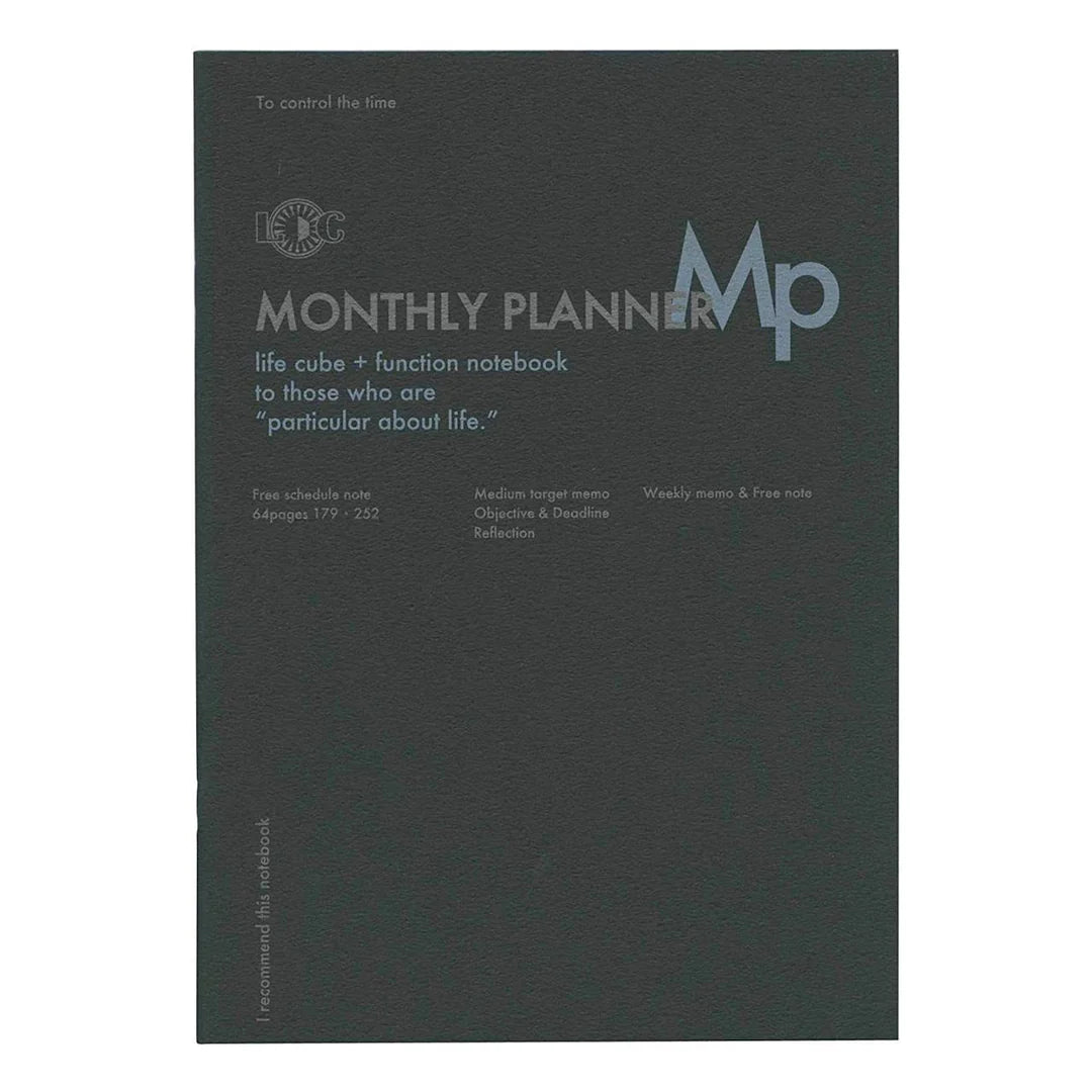 Luddite Function Notebook B5 - Monthly Planner