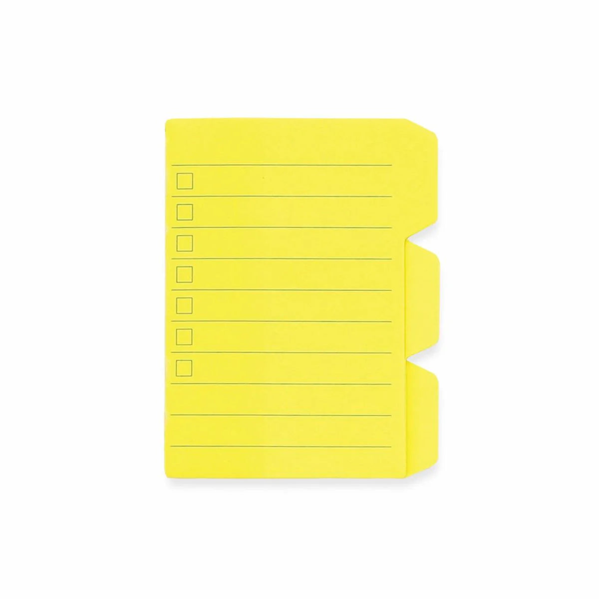 HIGHTIDE Sticky Tab - Yellow (Lined)
