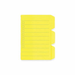 HIGHTIDE Sticky Tab - Yellow (Lined)
