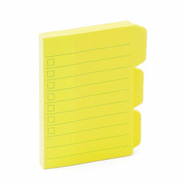 HIGHTIDE Sticky Tab - Yellow (Lined)