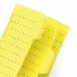 HIGHTIDE Sticky Tab - Yellow (Lined)