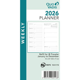 Quo Vadis 2026 IB Traveler Refill